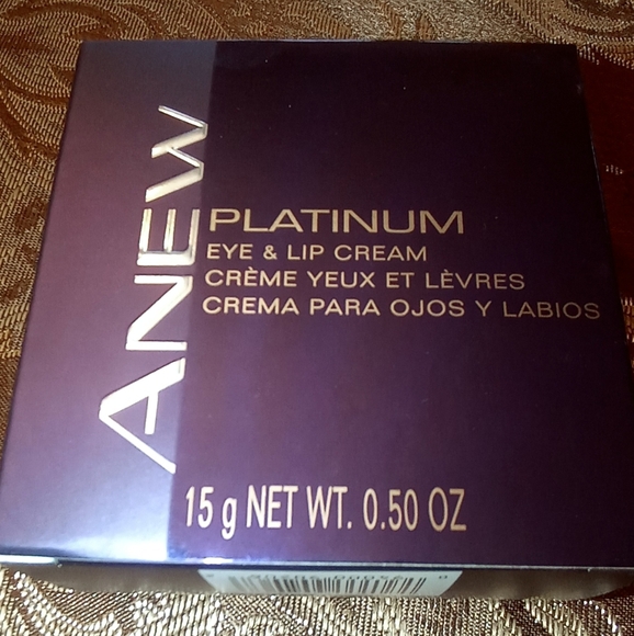 New Avon Anew Platinum Eye&Lip Cream - Picture 1 of 2